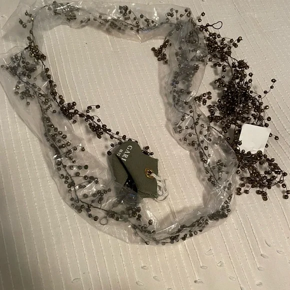 NWT Anthropologie/Terrain gold/brass jingle bell garland - Picture 4 of 6